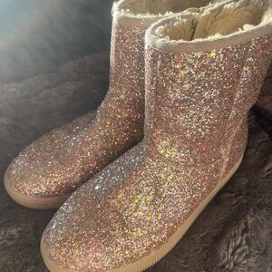 Jack and Cat Sparkly Glitter Boots